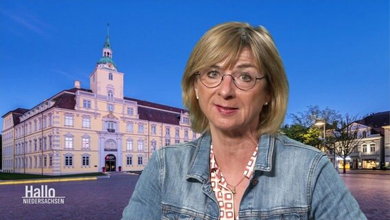 Christina Gerlach berichtet aus Oldenburg. © Screenshot 
